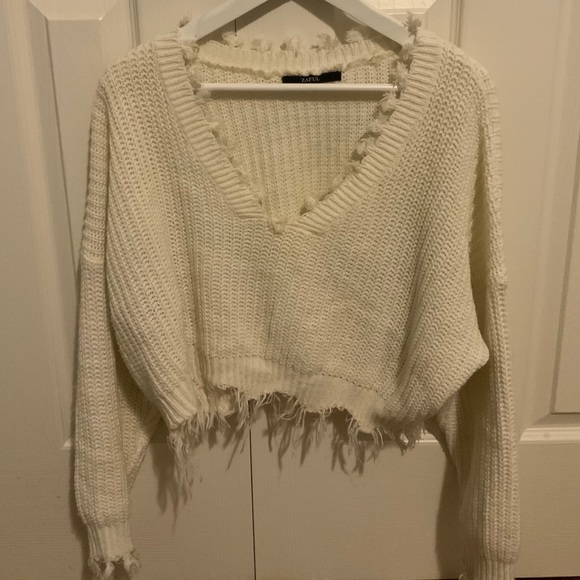 Zaful Summer style cropped sweater - Picture 2 of 2